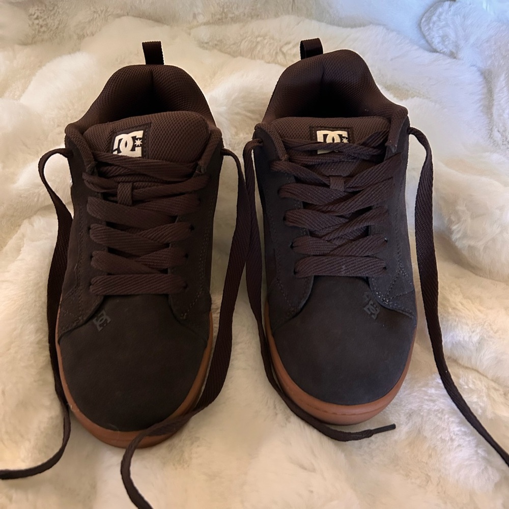 DC Men's Chocolate Brown Sneakers